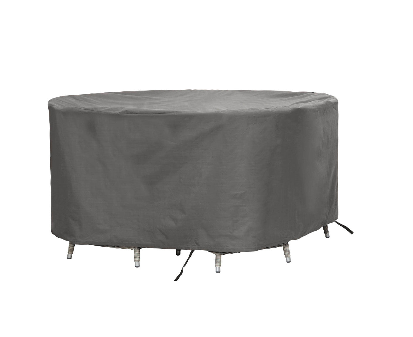 Profi-Schutzhülle für Möbelgruppen rund 200x200x85 cm (BxTxH) Hellgrau