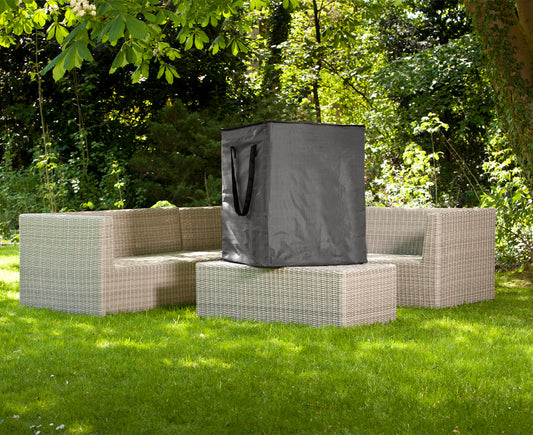 Profi-Schutzhülle für Lounge Polster 75x75x90 cm (BxTxH) Hellgrau