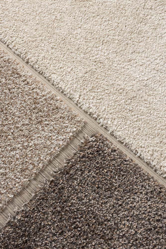 Hochflorteppich ZEST verschiedene Größen Grau