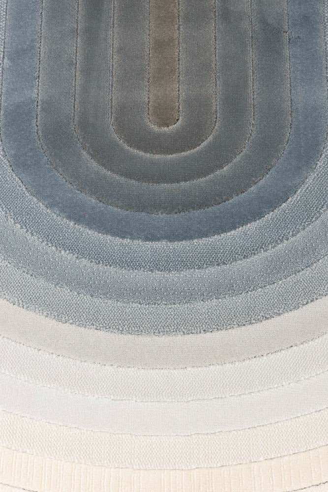 Teppich OLYMPIC verschiedene Größen Blau / Weiß