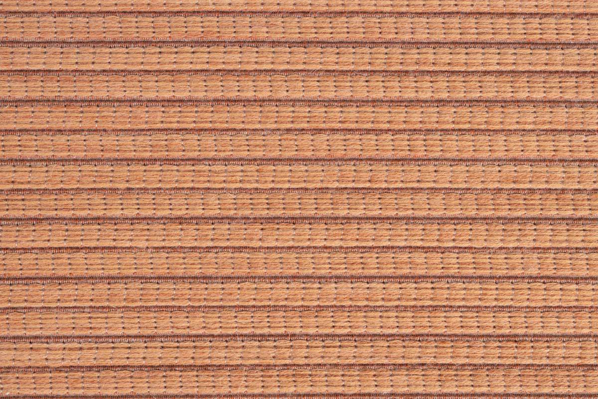 Wollteppich WAVES verschiedene Größen SALMON Orange