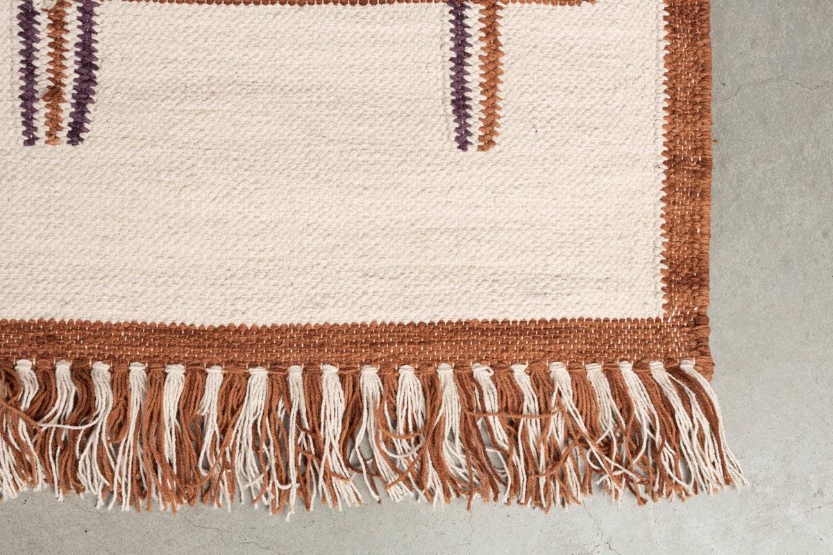 Gambit Teppich 200 x 300 cm Beige / Braun