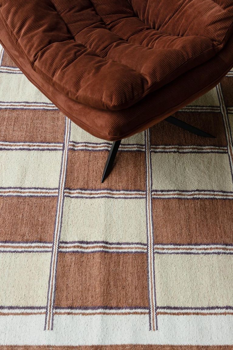 Gambit Teppich 200 x 300 cm Beige / Braun