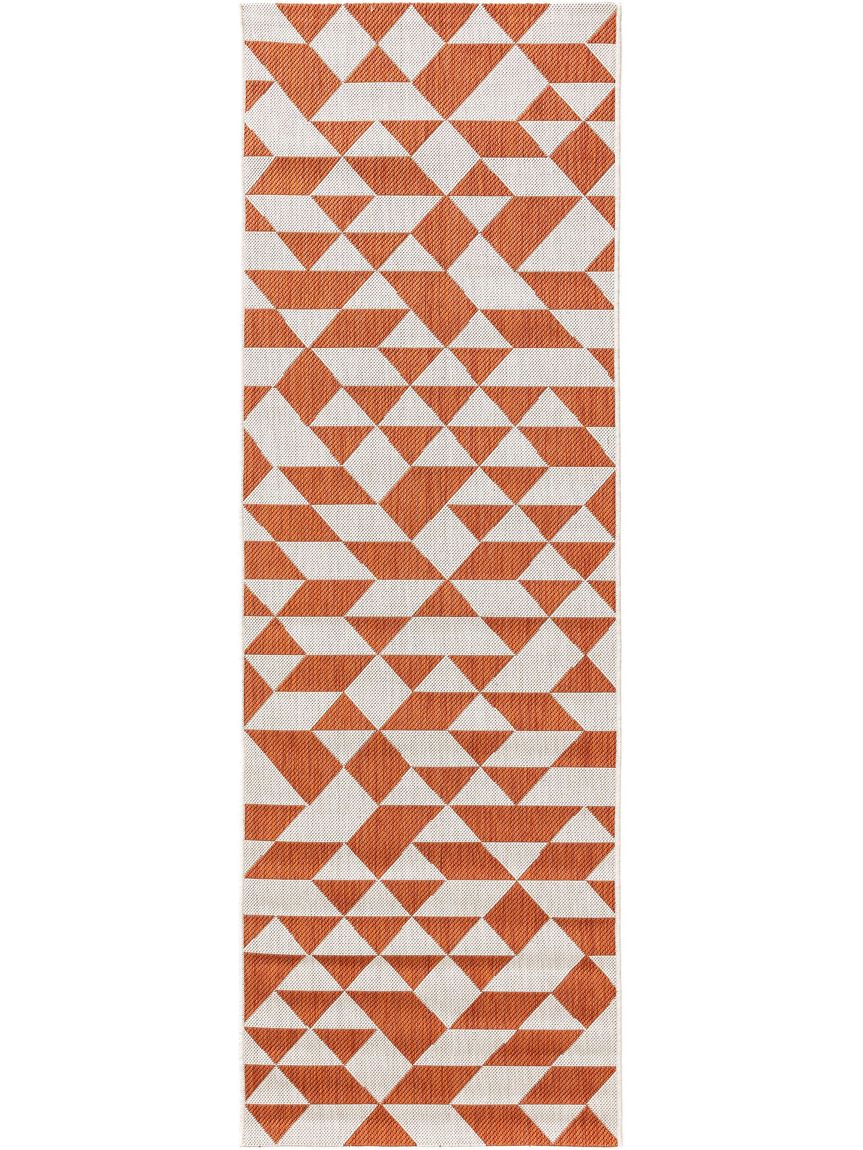 In- & Outdoor Läufer Cleo 80x240 cm Orange