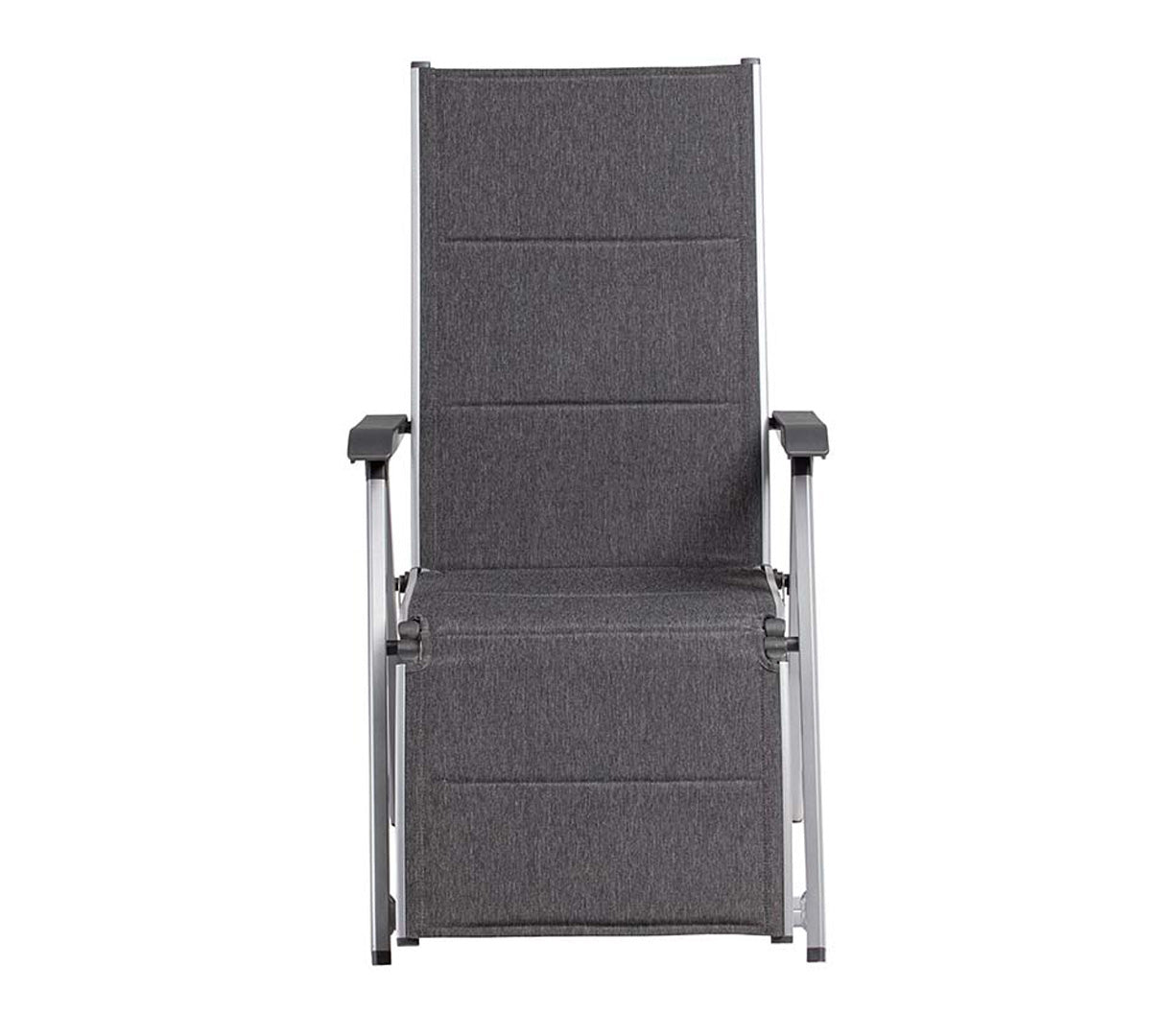 Kettler Basic Plus Padded Relaxsessel Silber / Anthrazit - Voelpe