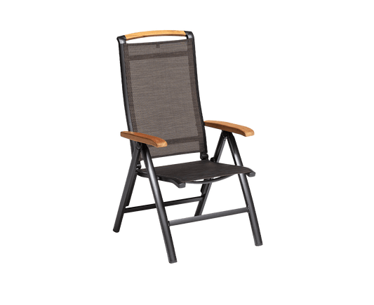 Kettler Memphis Multipositionssessel Anthrazit / Bronze