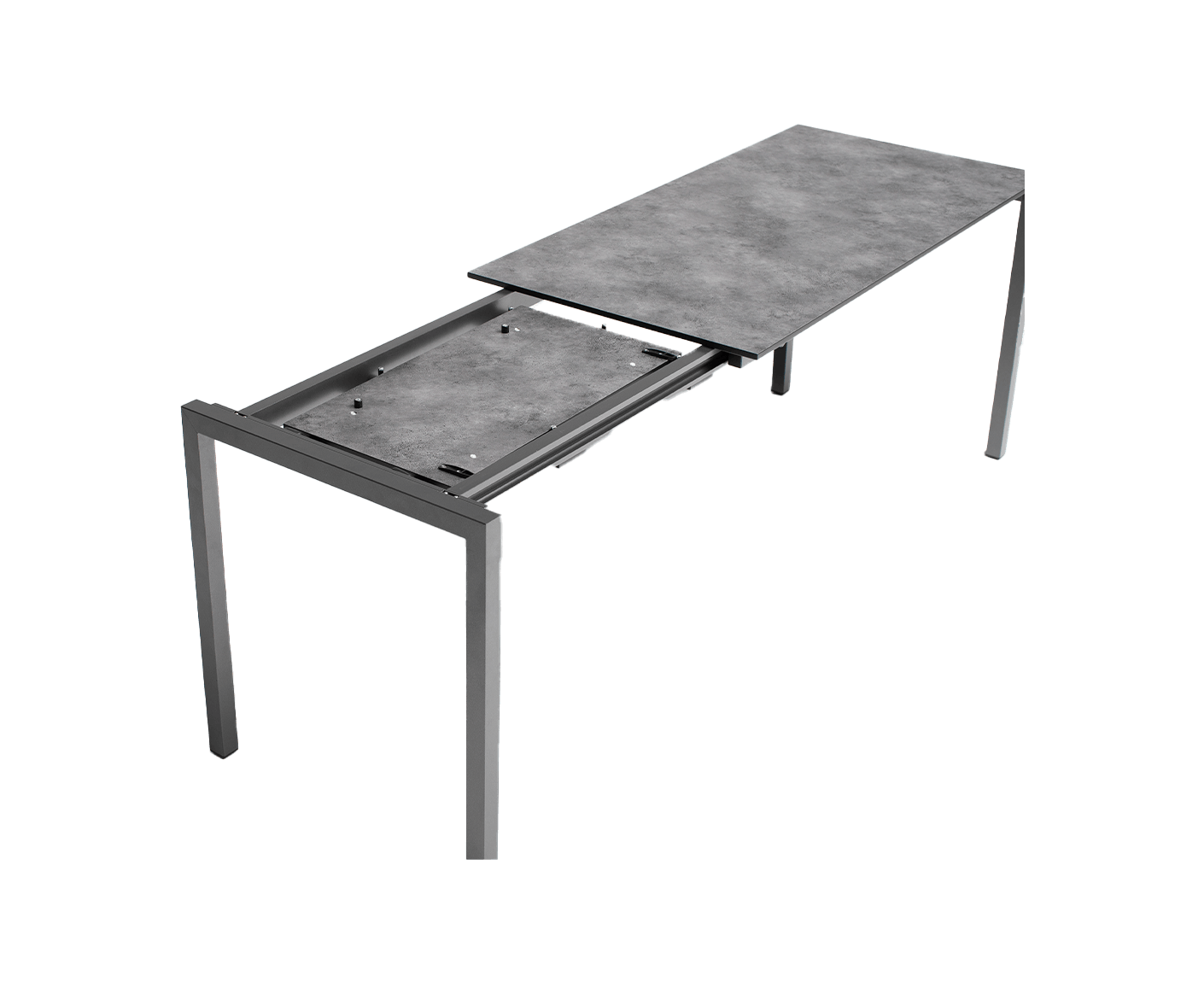 Kettler Diamond / Cubic Gartenmöbel-Set 5-teilig Silber