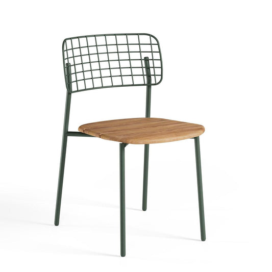 Emu Lyze 2er Set Gartenstühle Teakholz