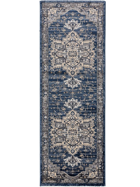 Läufer Sinan 80x240 cm Beige / Blau