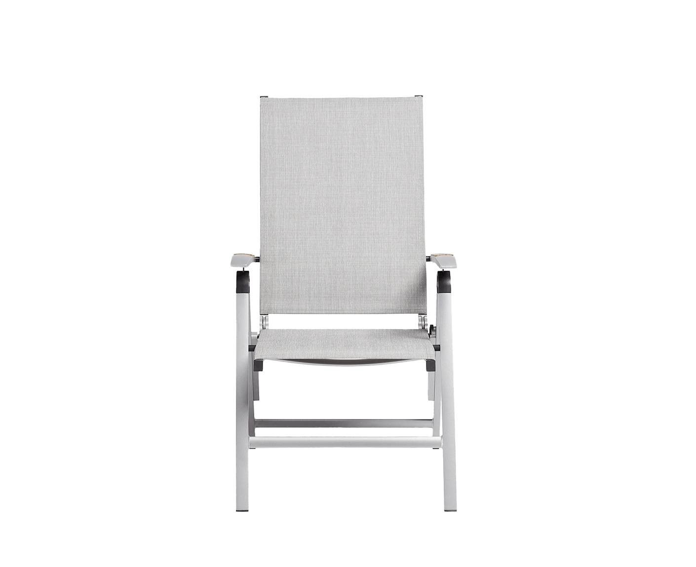 Kettler Diamond Gartenmöbelset 5-teilig Teakholz Silber / Grau