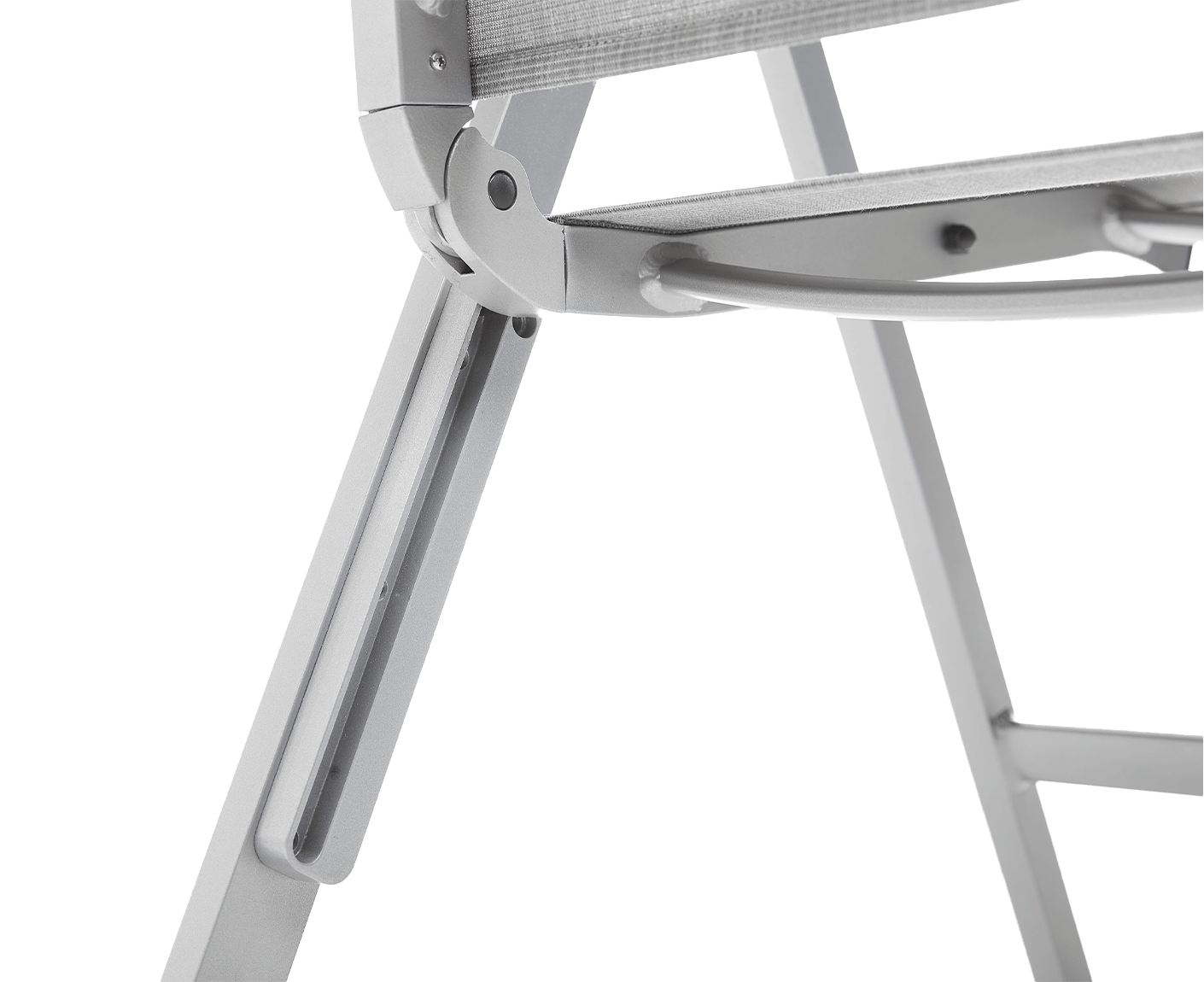 Kettler Diamond Gartenmöbel-Set 5-teilig Silber / Grau