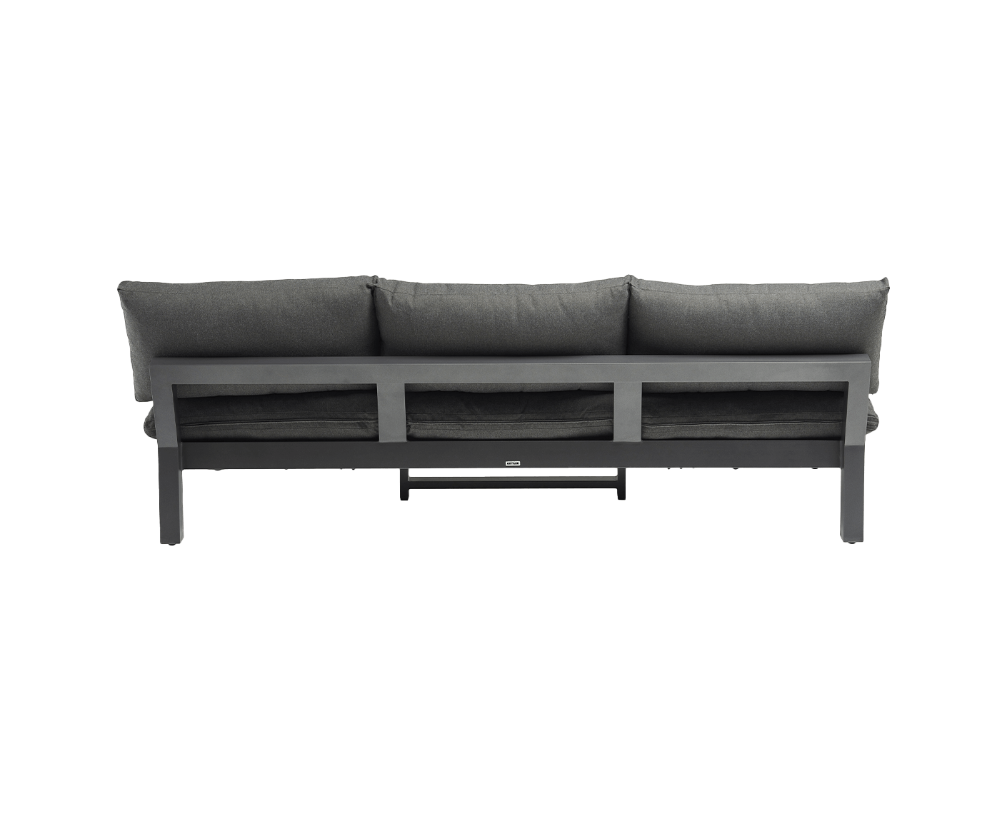 Kettler Gartenlounge Comfort Loungeset Outdoorsofa 6-teilig Anthrazit / Graphit