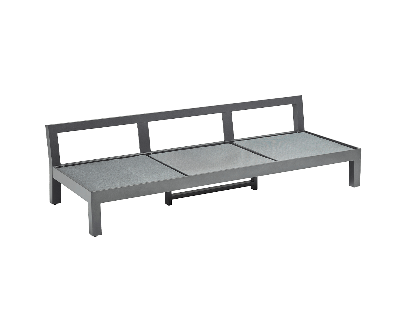 Kettler Gartenlounge Comfort Loungeset Outdoorsofa 6-teilig Anthrazit / Graphit