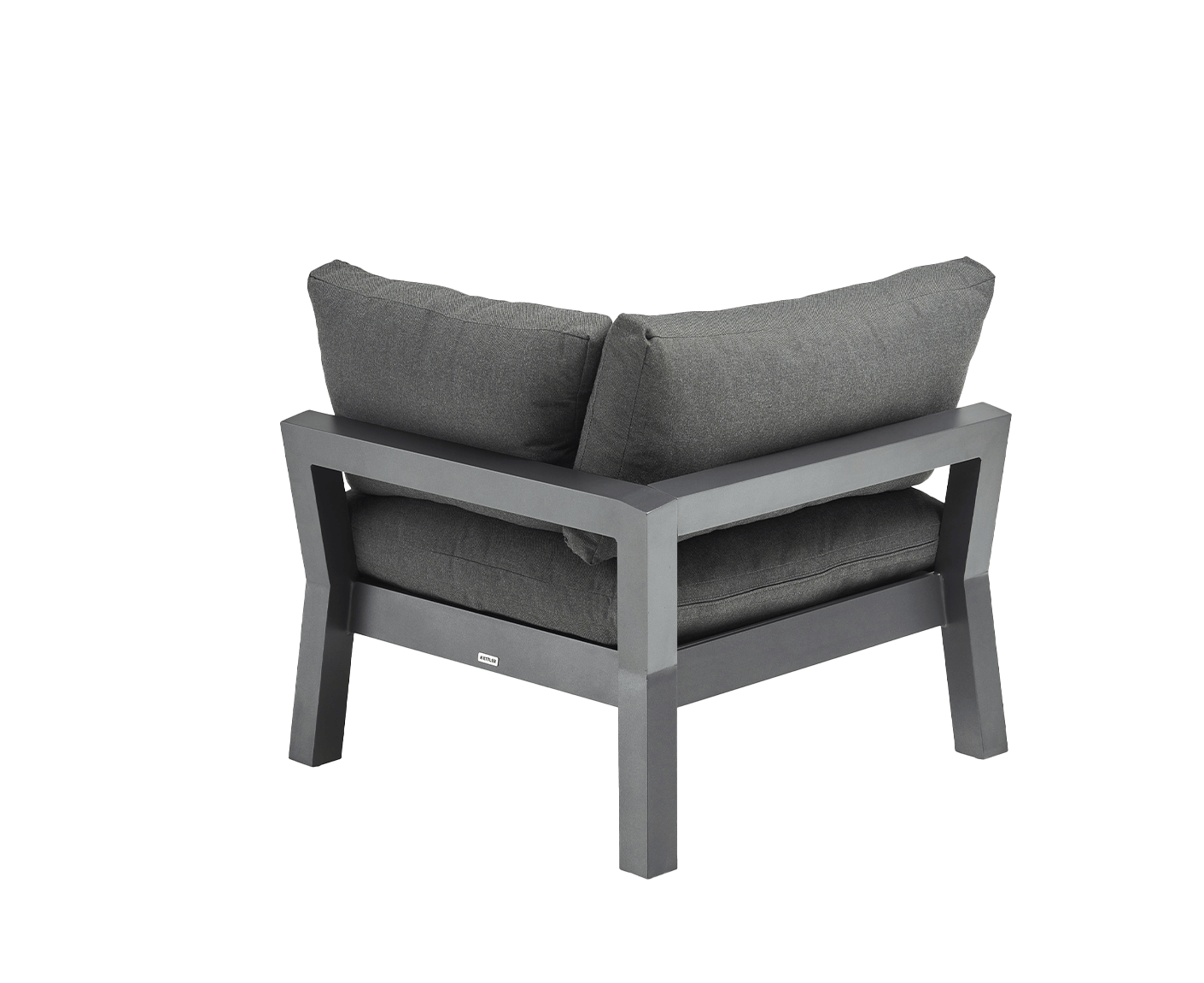 Kettler Gartenlounge Comfort Loungeset Outdoorsofa 6-teilig Anthrazit / Graphit