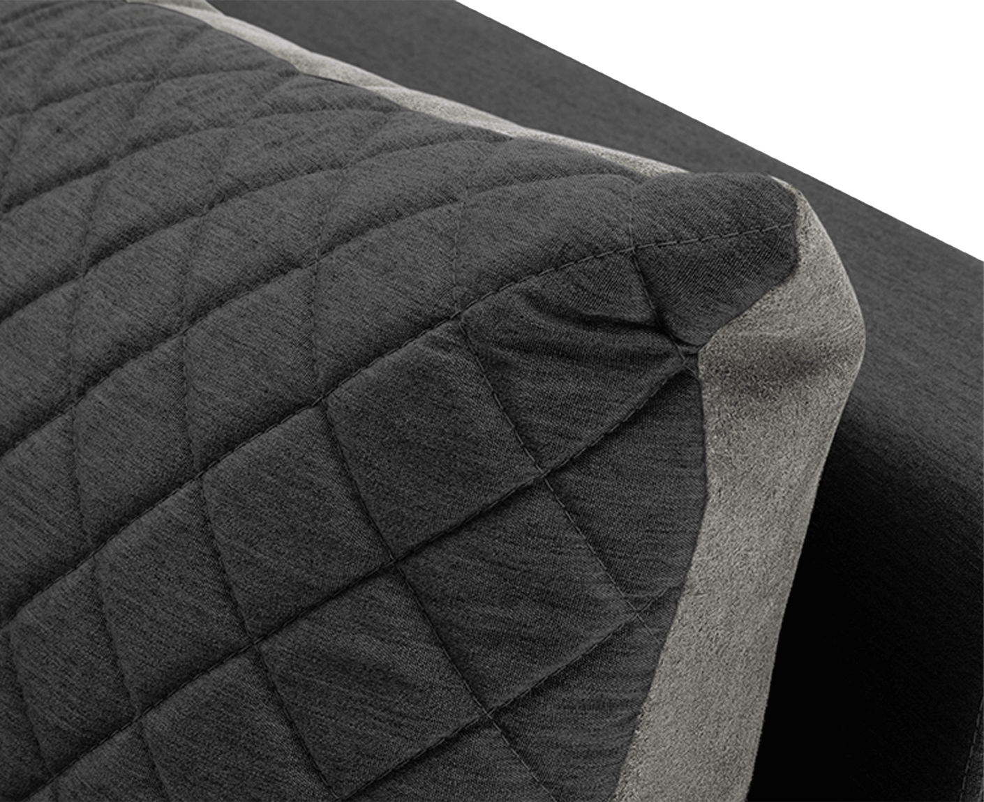 Kettler Ego Modular Endteil Rechts Anthrazit / Sunbrella