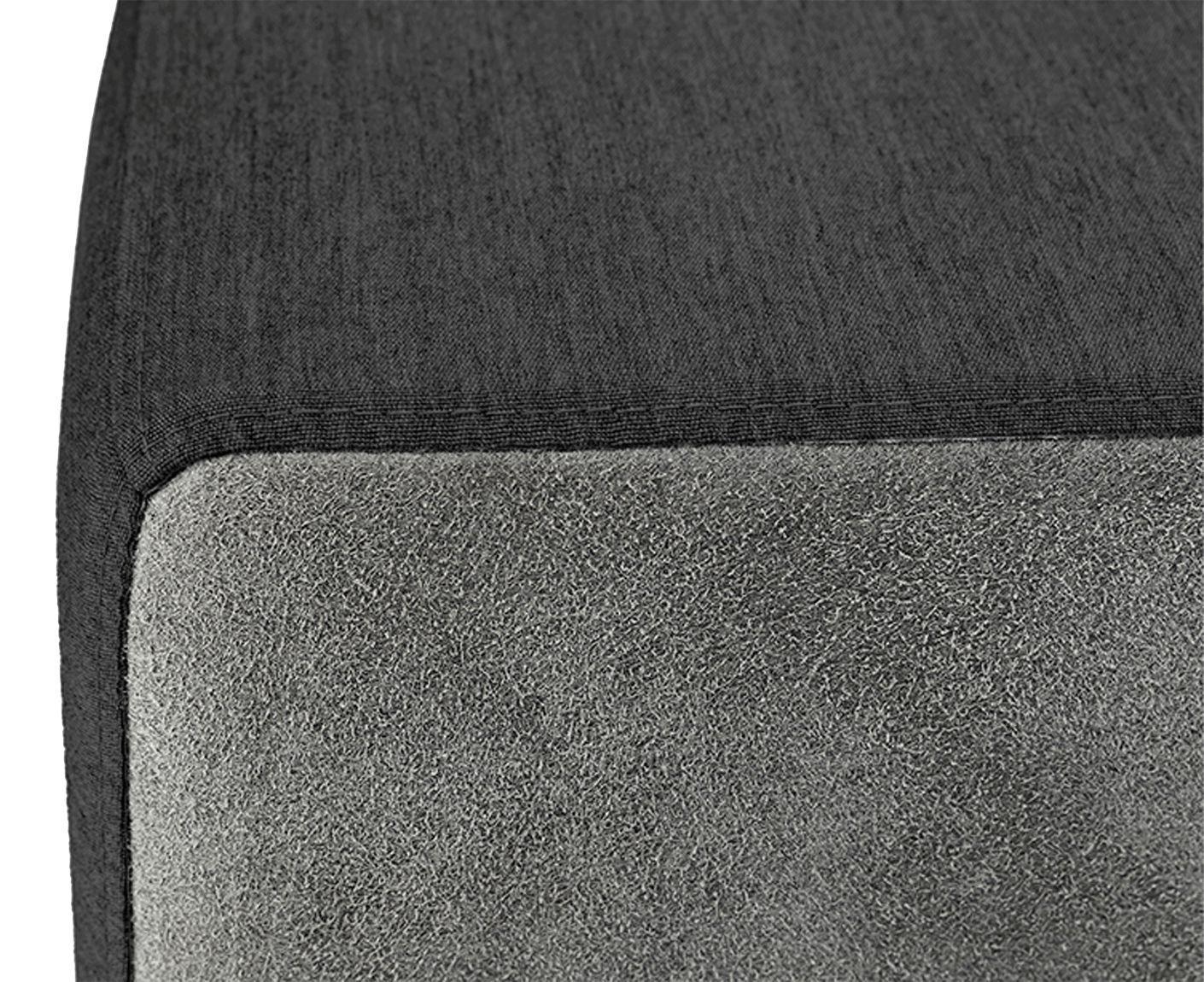 Kettler Ego Modular Endteil Rechts Anthrazit / Sunbrella