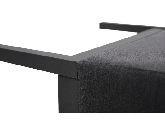 Kettler Pure City-Line Lounge Mittelteil Anthrazit / Sunbrella