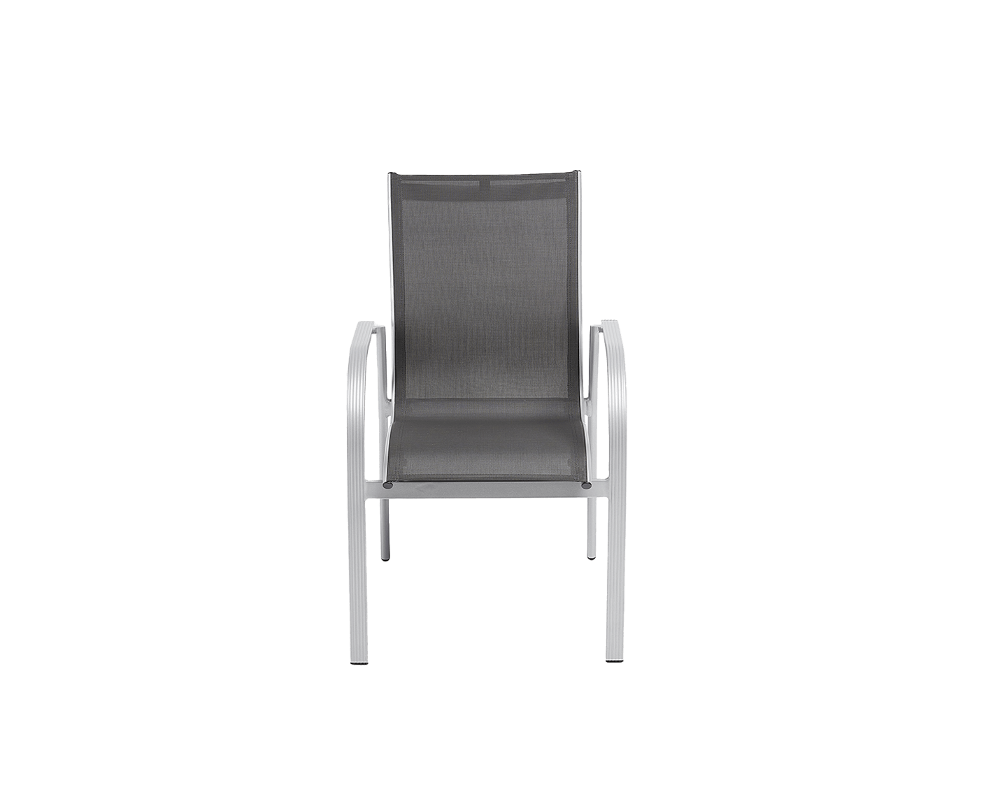 Kettler Tampa Gartenmöbelset 5-teilig 140/210 x 70 cm Silber / Anthrazit