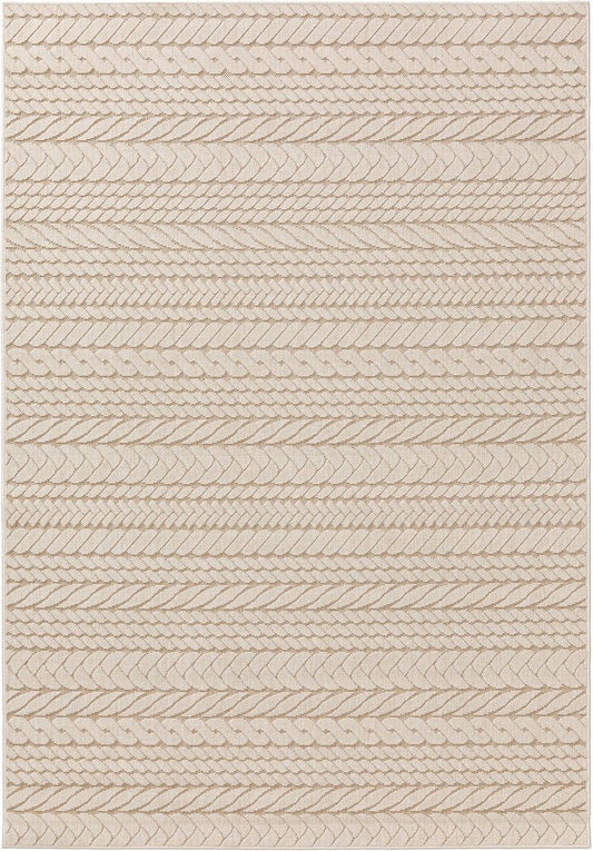 In- & Outdoor Teppich Niel Creame / Beige