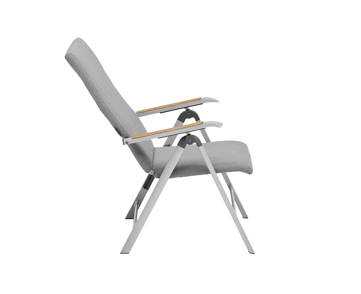 Kettler Diamond Gartenmöbel-Set 5-teilig Teak Silber / Grau
