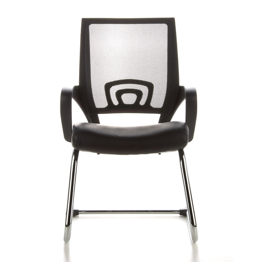 Freischwinger VISTO NET V Schwarz / Chrom