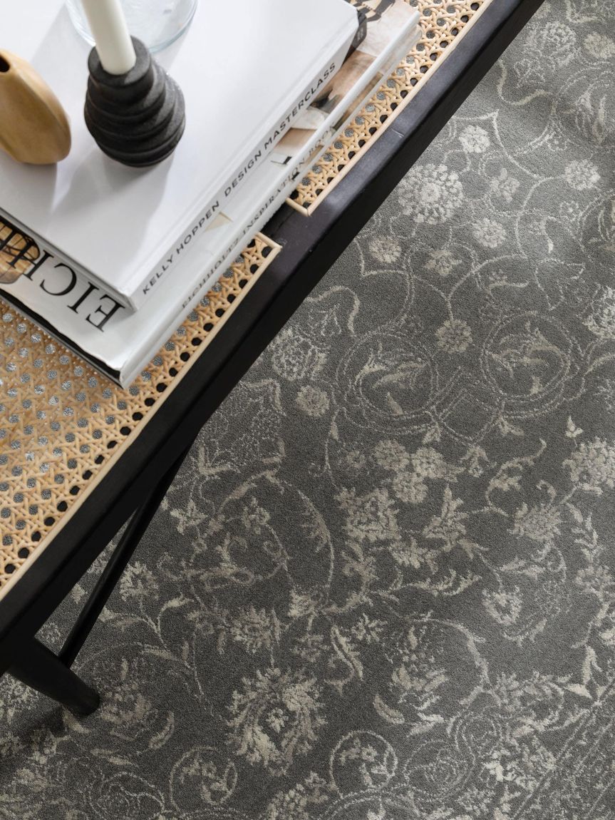 Teppich Vintage Velvet Grau