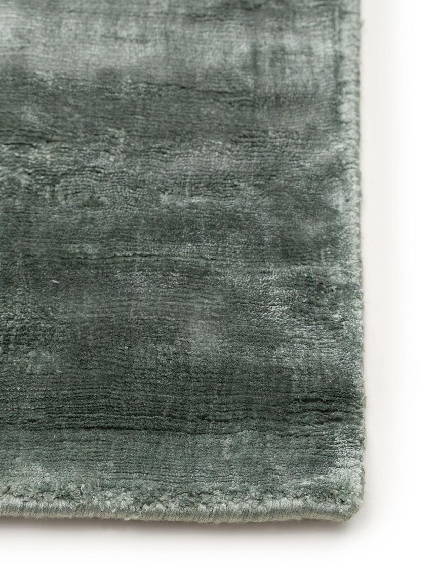 Viskoseteppich Läufer Nela 80x250 cm Hellgrün