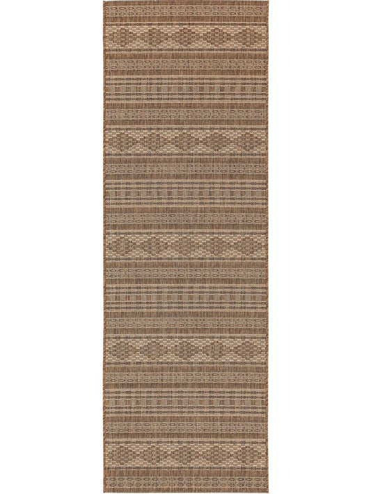 In- & Outdoor Läufer Riso 80x240 cm Beige