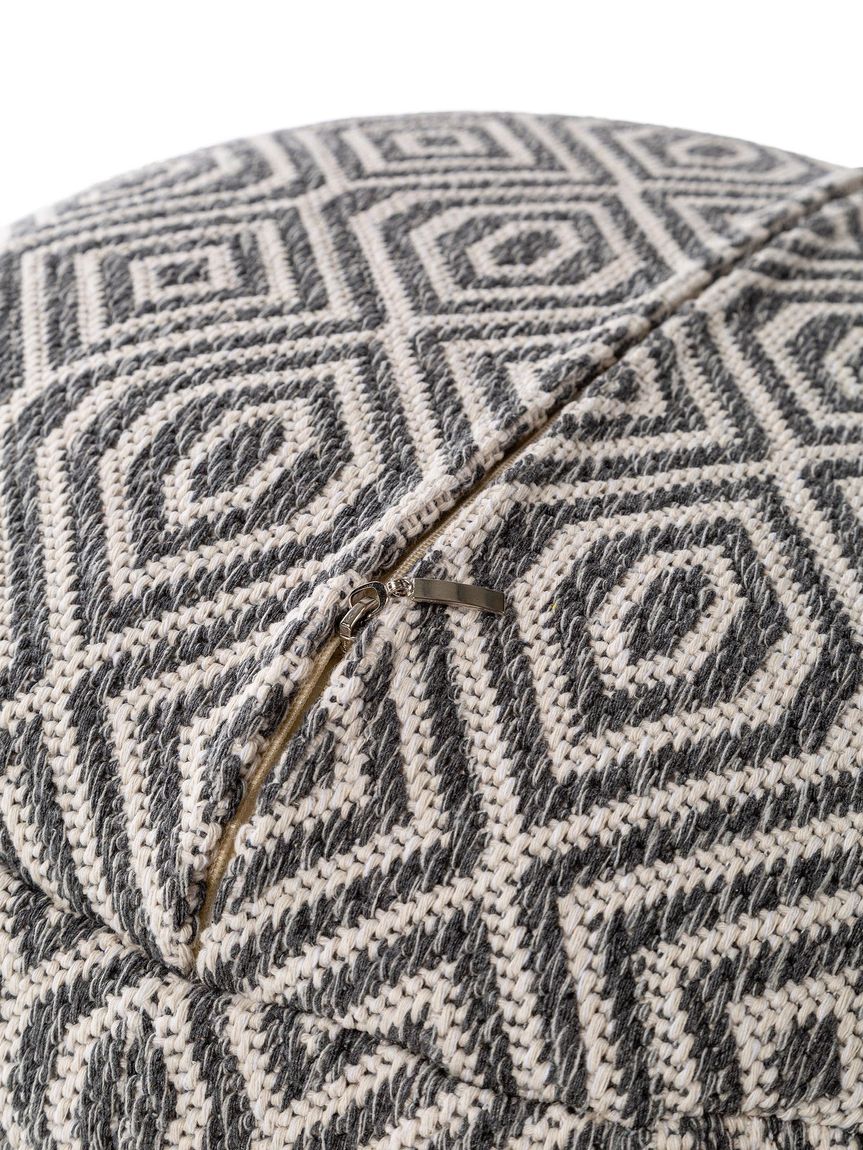 Pouf Laos 55x55x35 cm Anthrazit