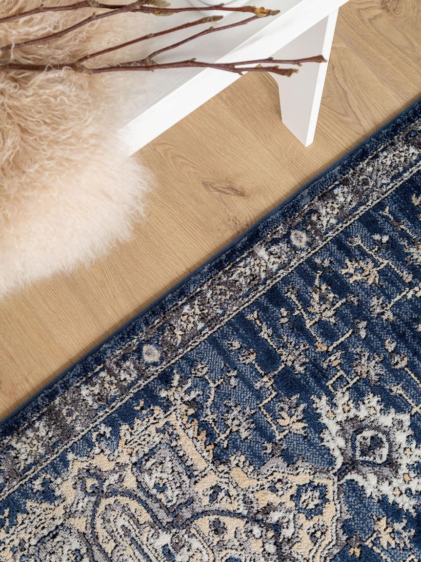 Läufer Sinan 80x240 cm Beige / Blau