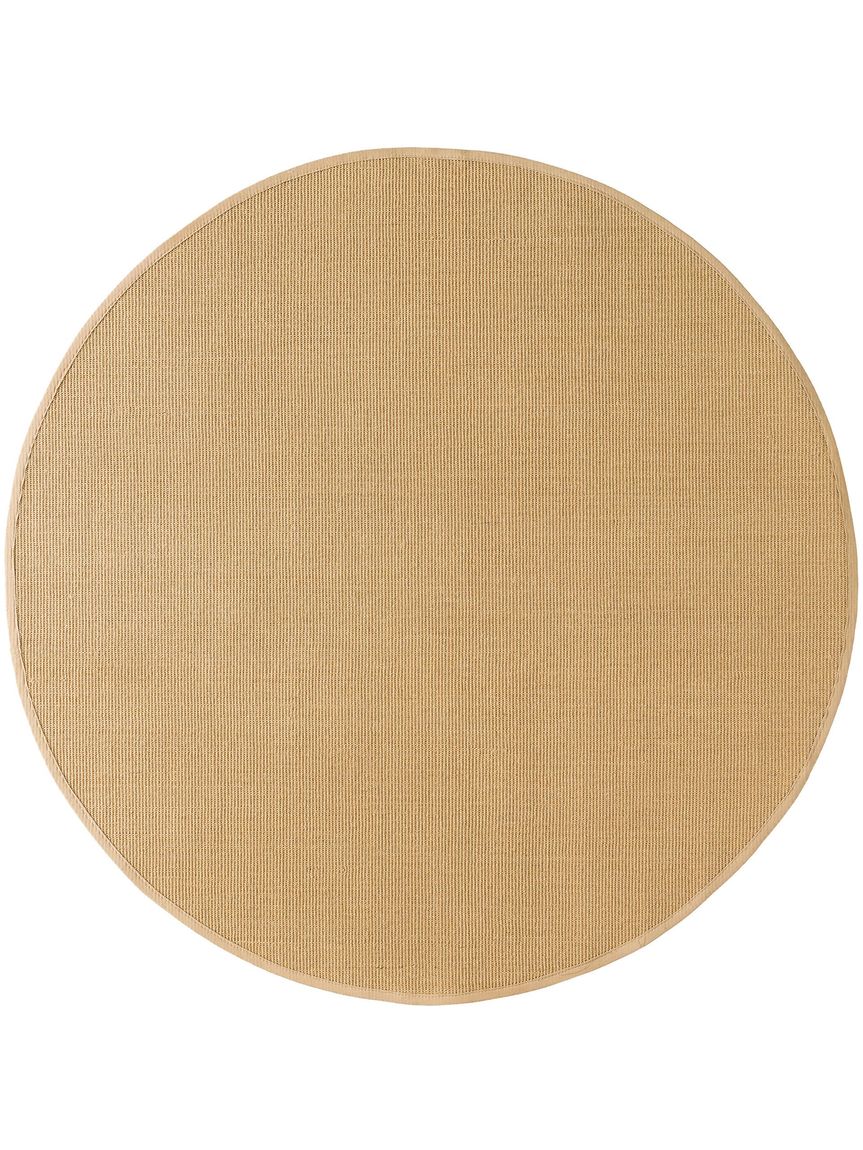 Sisalteppich rund Sisal Beige