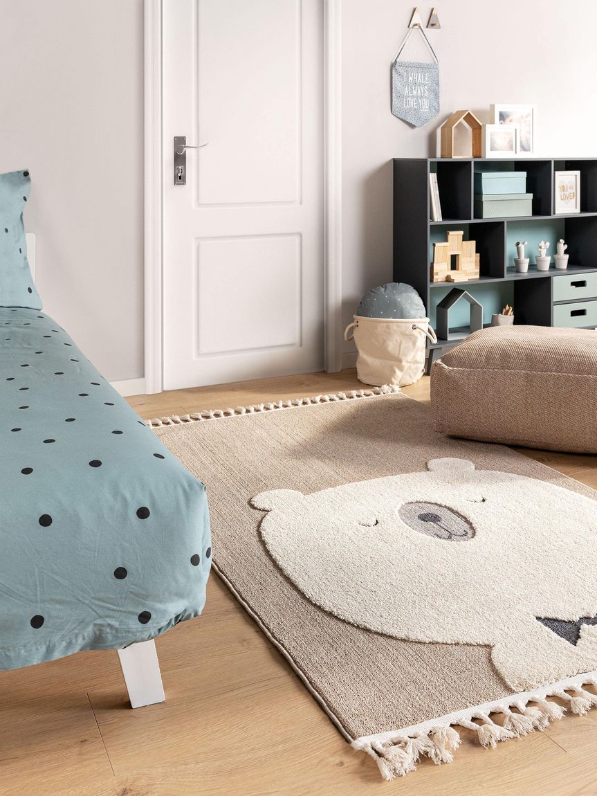 Kinderteppich Momo Beige