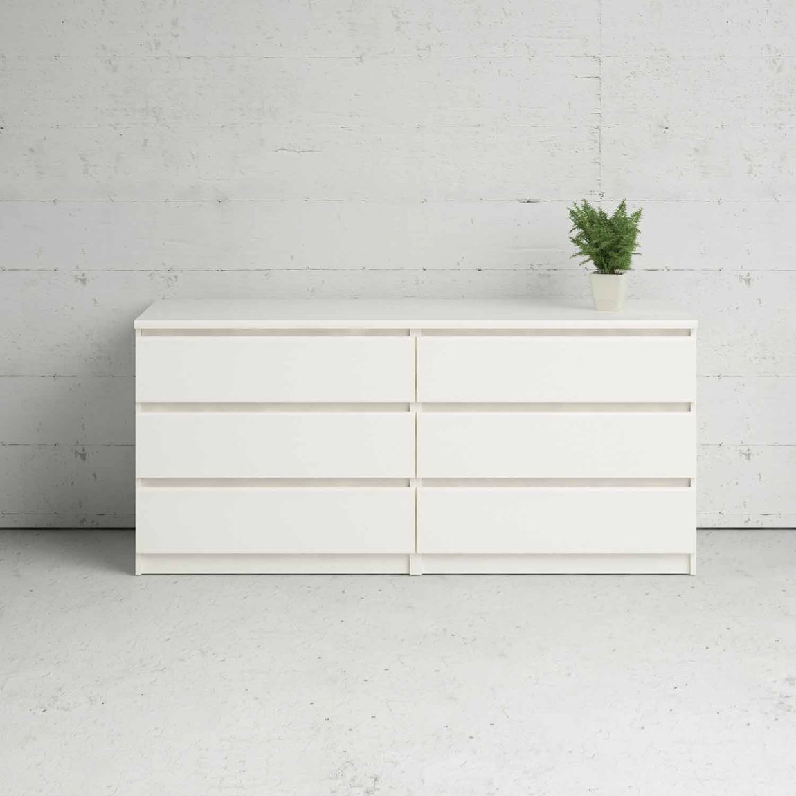 Kommode NAIA Anrichte Sideboard Weiß