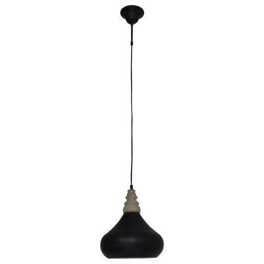 Pinhead Pendelleuchte E27 Ø26cm Schwarz - Voelpe