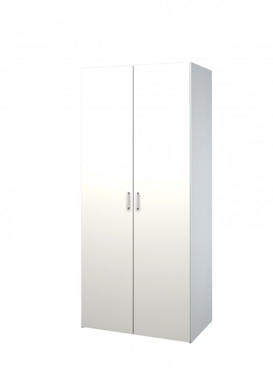 10625 Kleiderschrank SPACE Schrank Türenschrank Weiß