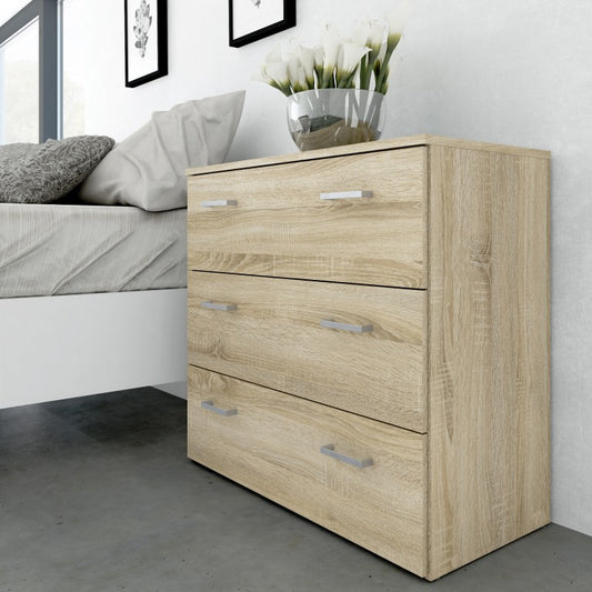 Kommode SPACE Anrichte Sideboard Eiche Struktur