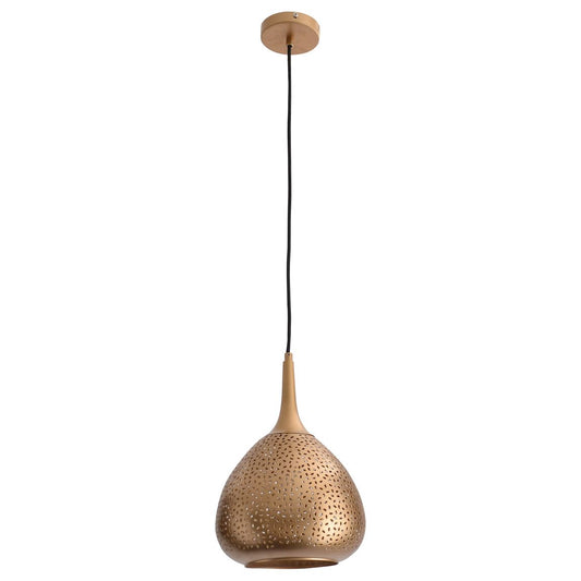 Agra Pendelleuchte E14 Ø23cm Gold - Voelpe