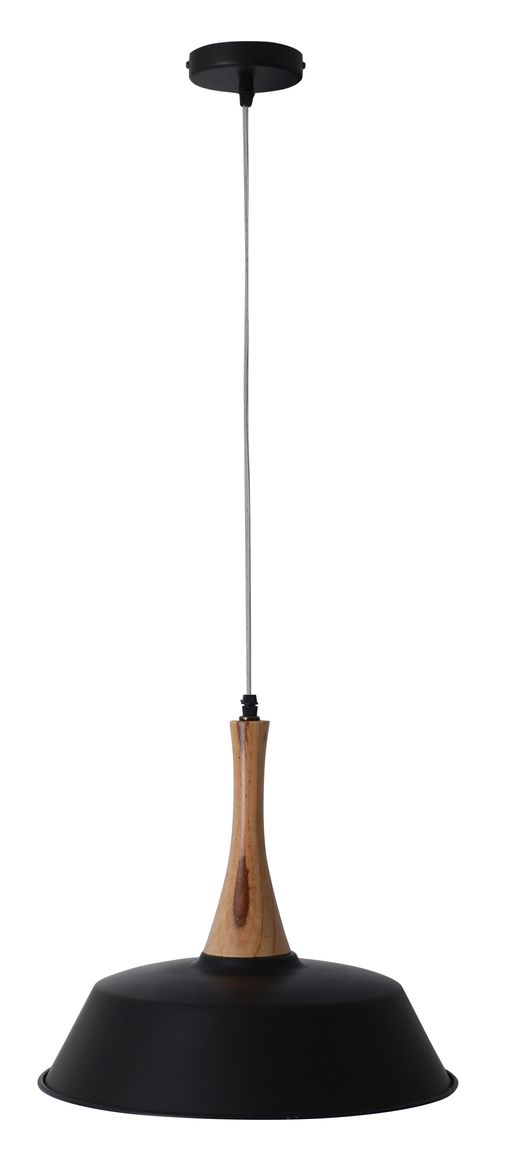 Culum Pendelleuchte E27 Ø36cm Schwarz - Voelpe