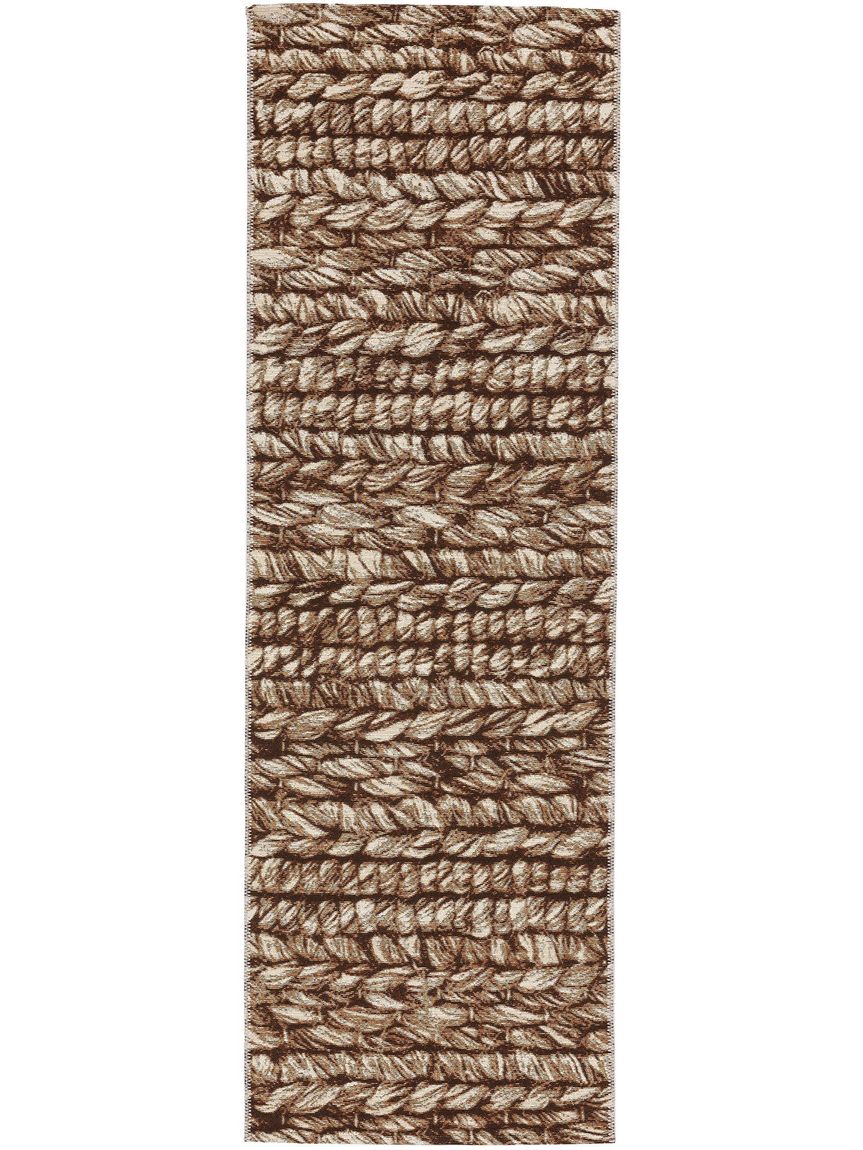 In- & Outdoor Teppich Läufer Kenya 80x250 cm Beige