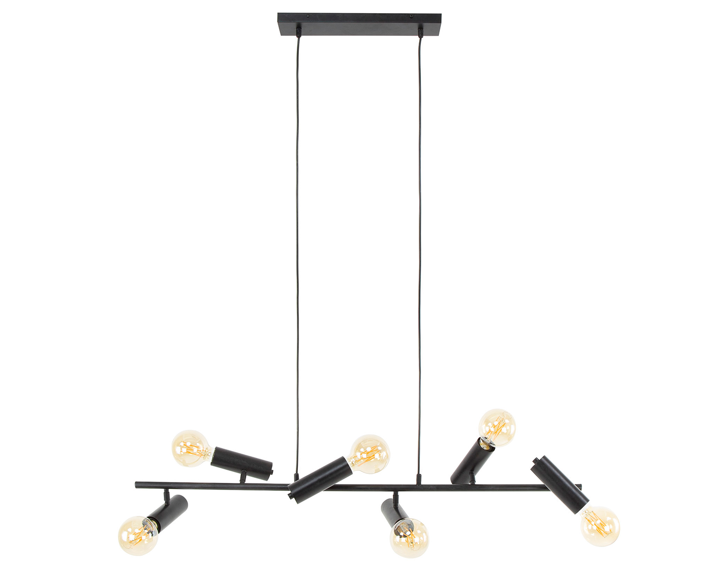 Hängelampe 6L Point, Anthrazit