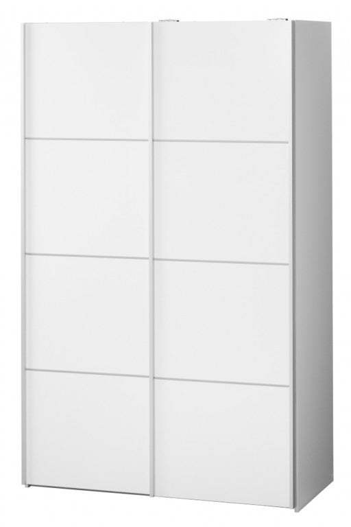 Verona Schiebetürenschrank 122 x 202 cm Weiß