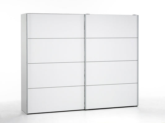 Verona Schiebetürenschrank 243 x 202 cm Weiß