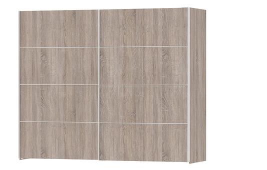 Verona Schiebetürenschrank 243 x 202 cm Trüffel
