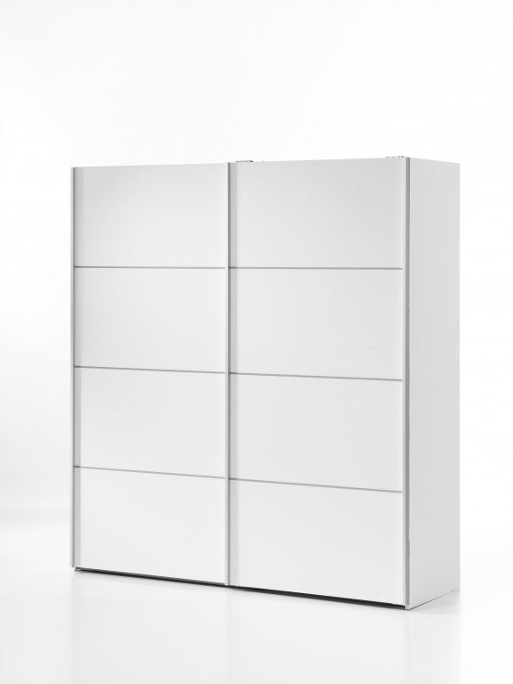 Verona Schiebetürenschrank 182 x 202 cm Weiß