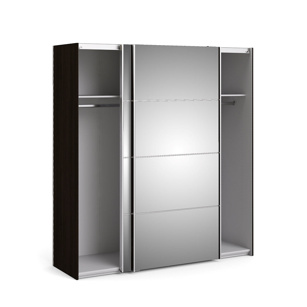 Verona Schiebetürenschrank 182 x 202 cm Kaffee