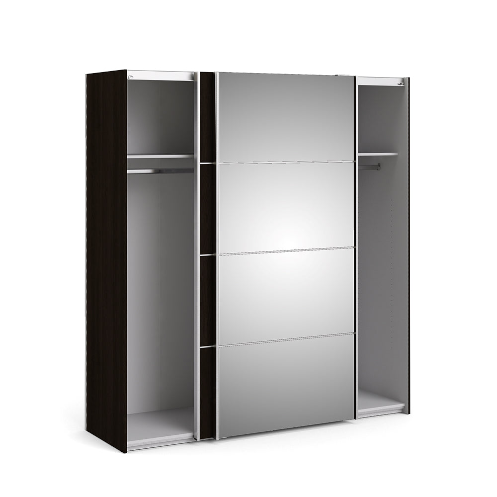 Verona Schiebetürenschrank 182 x 202 cm Kaffee