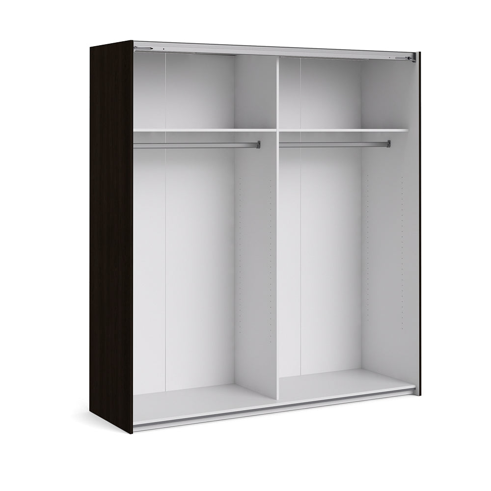 Verona Schiebetürenschrank 182 x 202 cm Kaffee