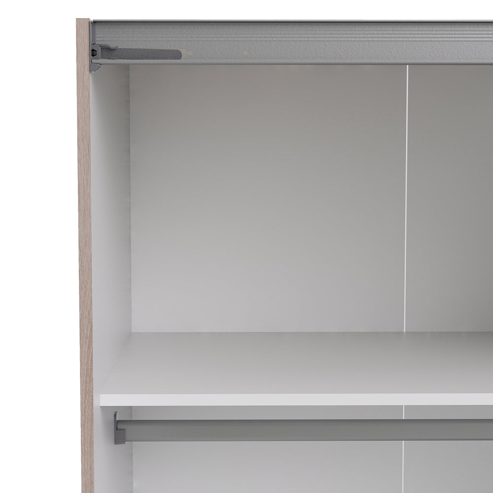 Verona Schiebetürenschrank 182 x 202 cm Trüffel