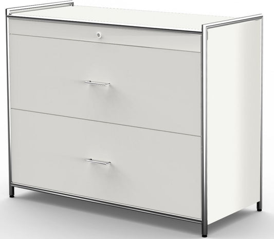 ARTLINE Hängeregistraturschrank Sideboard Aktenschrank Weiß