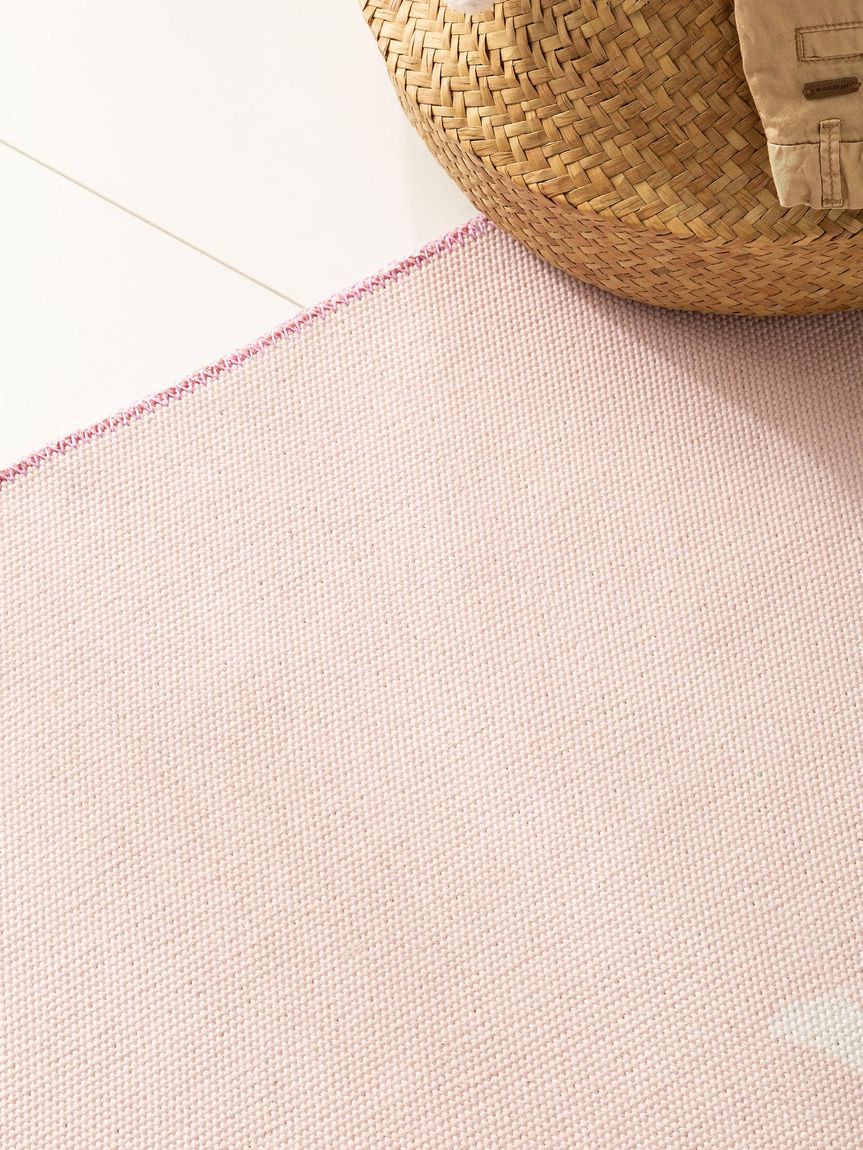 Kinderteppich Bali Rosa
